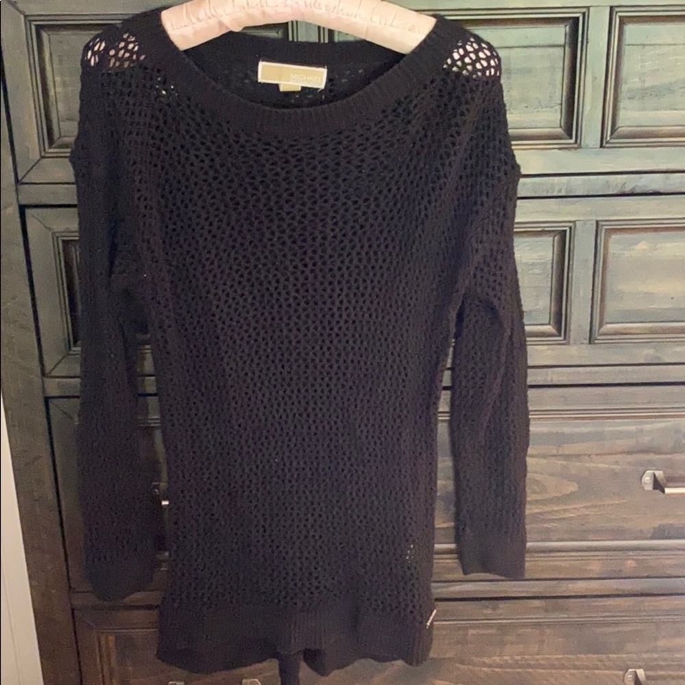 Michael Kora black sweater